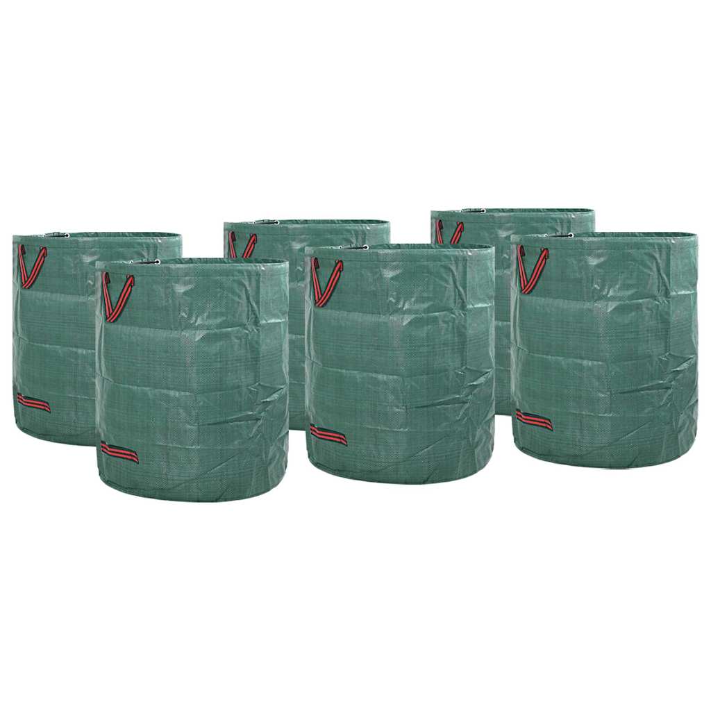 Havematerialeposer 12 stk. 120 l Grøn Polypropylen