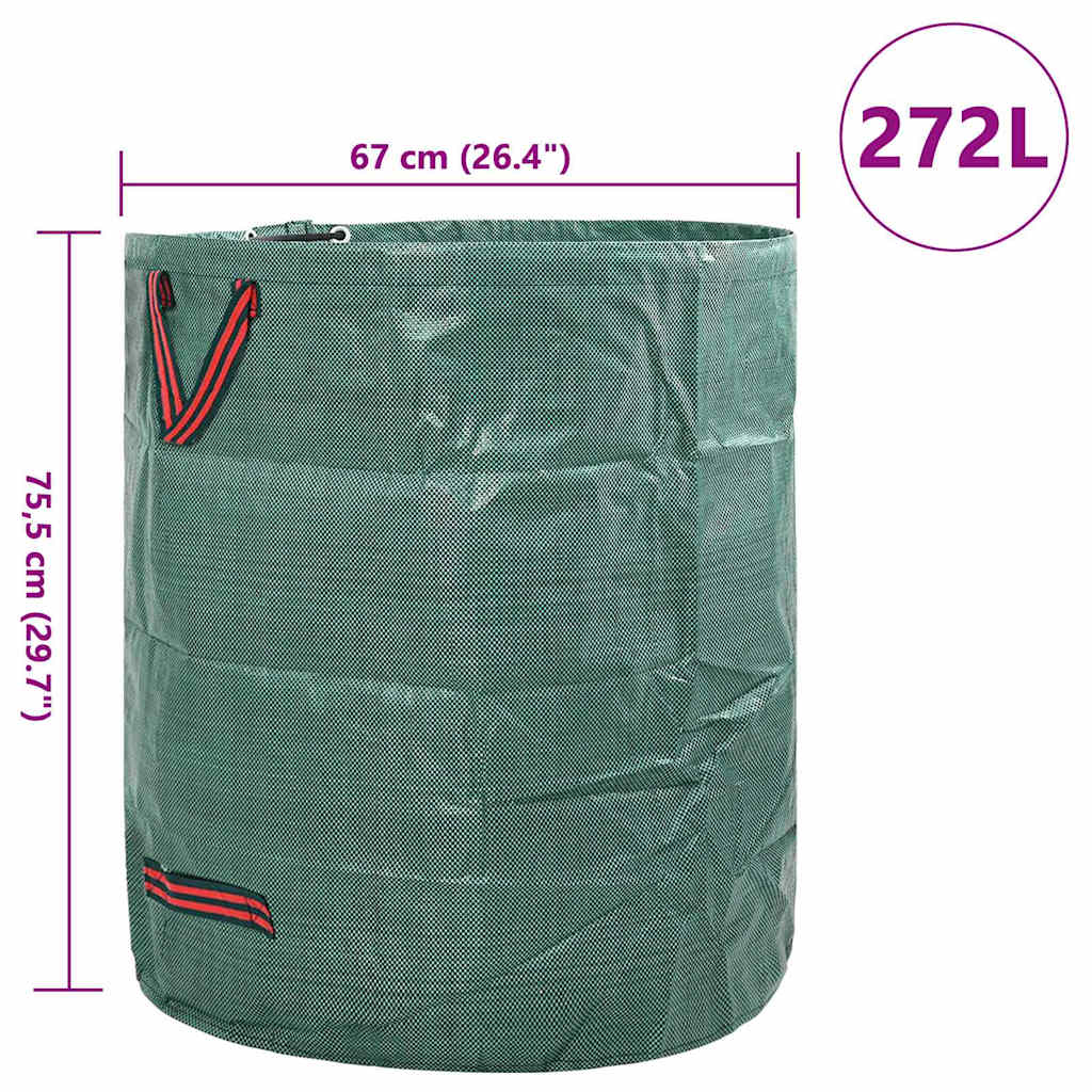 Havematerialeposer 12 stk. 272 l Grøn Polypropylen