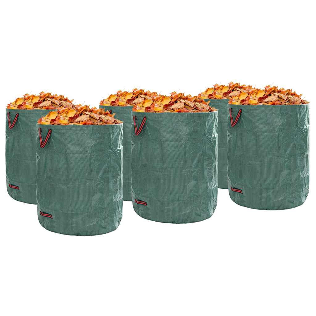 Havematerialeposer 12 stk. 500 l Grøn Polypropylen