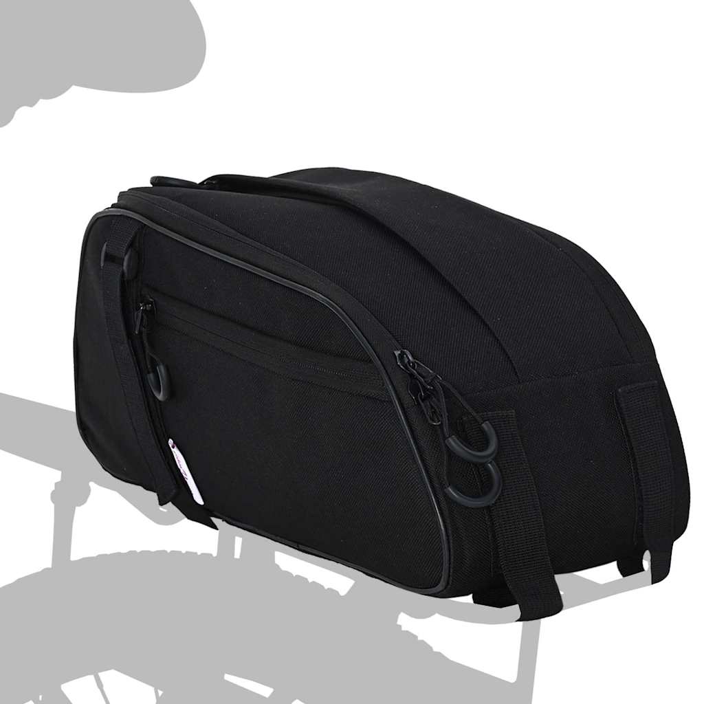 Cykeltaske Sort 38 x 16 x 16 cm Polyester