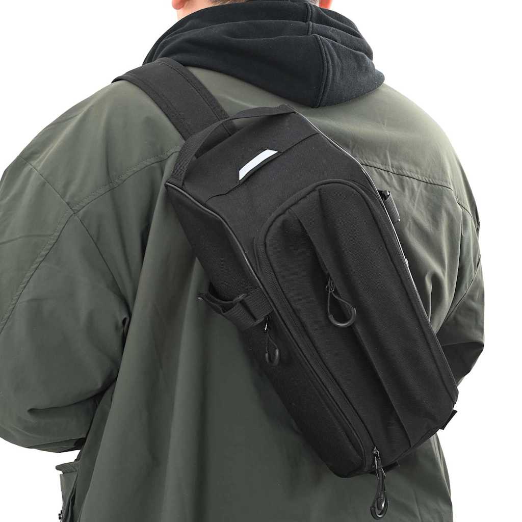 Cykeltaske Sort 38 x 16 x 16 cm Polyester
