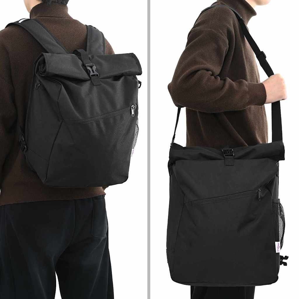 Cykeltaske Sort 33 x 16 x 60 cm Polyester