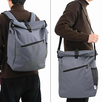 Cykeltaske Grå 33 x 16 x 60 cm Polyester