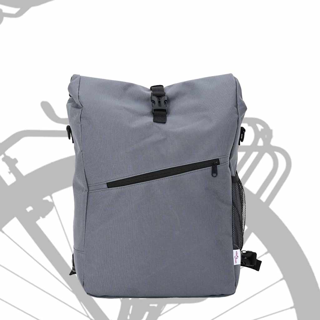 Cykeltaske Grå 33 x 16 x 60 cm Polyester
