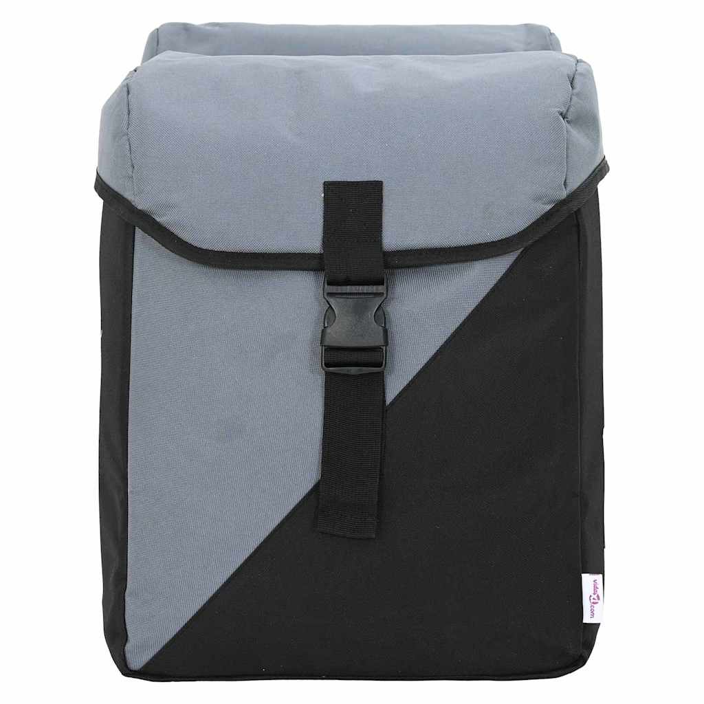 Cykeltaske Grå og sort 31,5 x 15,5 x 40 cm Polyester