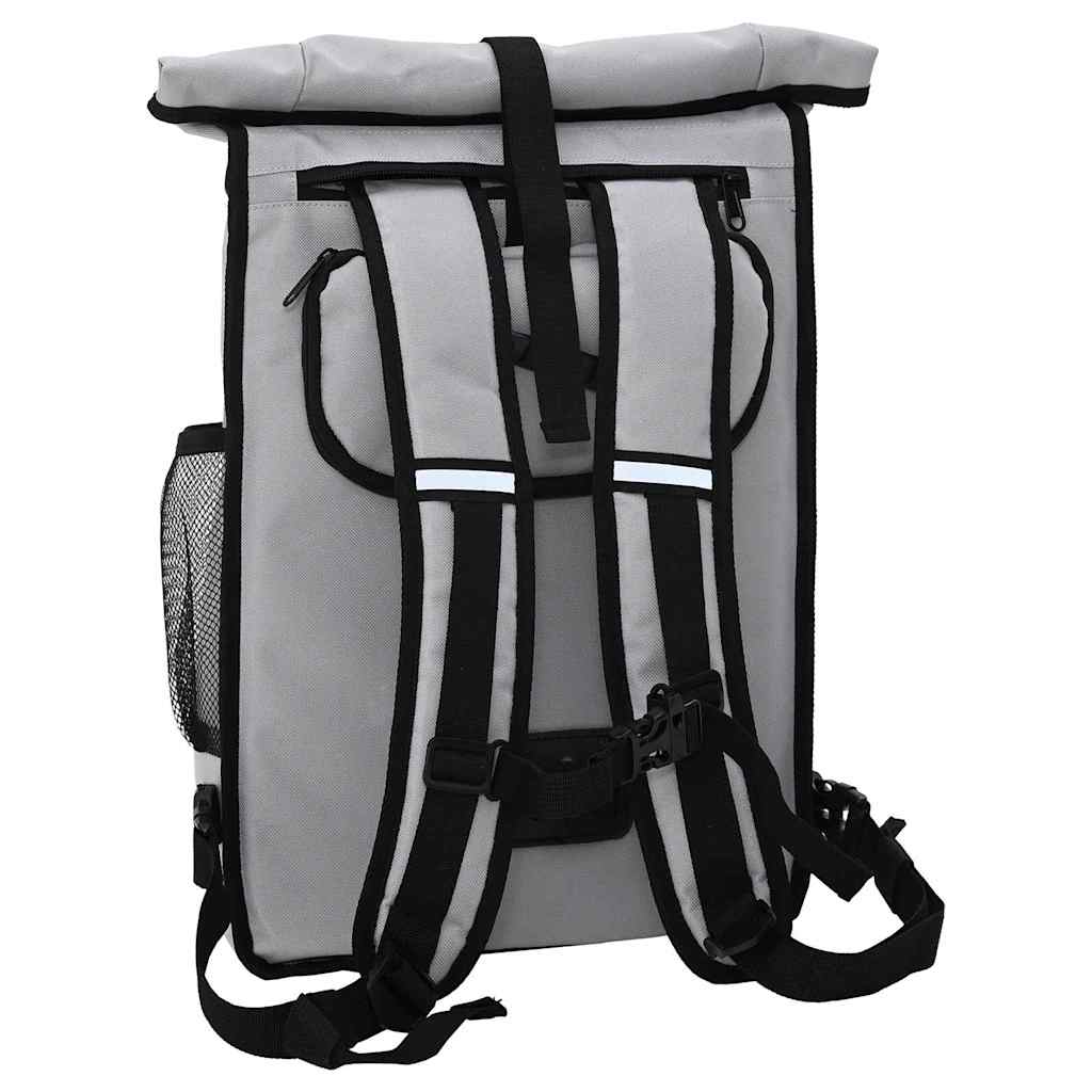 Cykeltaske Grå 31 x 13 x 58 cm Polyester