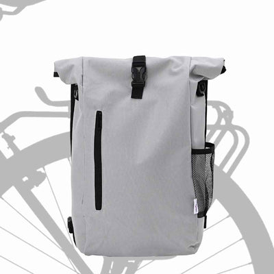 Cykeltaske Grå 31 x 13 x 58 cm Polyester