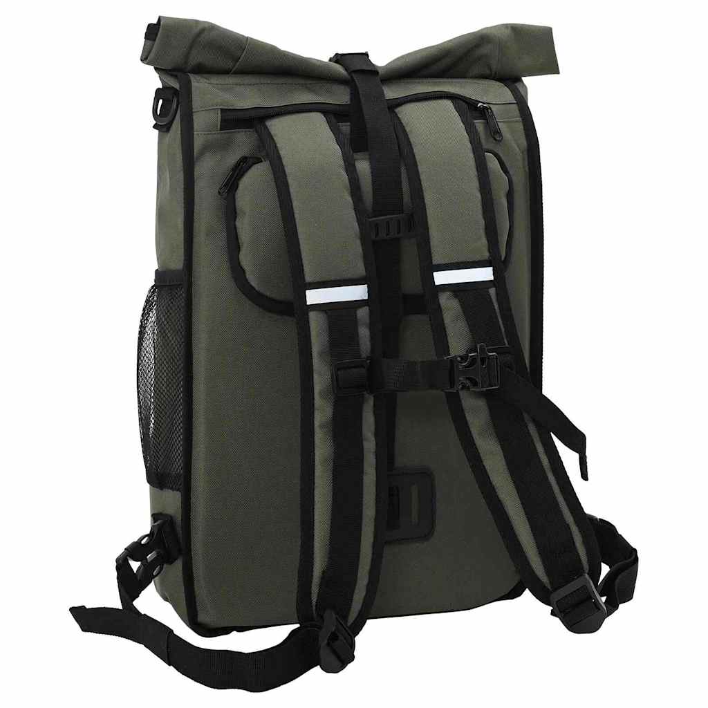 Cykeltaske Olivengrøn 31 x 13 x 58 cm Polyester