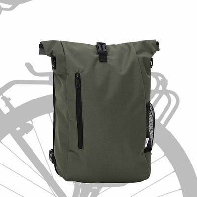 Cykeltaske Olivengrøn 31 x 13 x 58 cm Polyester