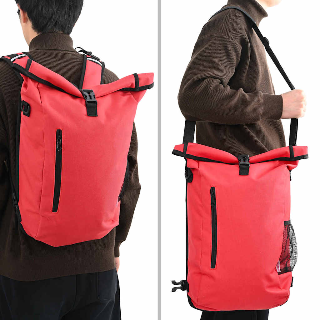 Cykeltaske Rød 31 x 13 x 58 cm Polyester
