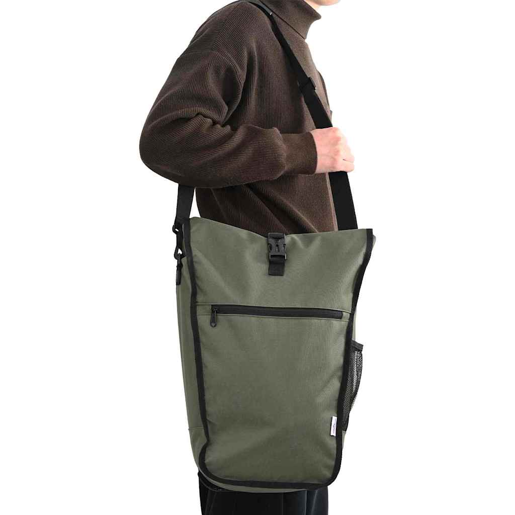 Cykeltaske Olivengrøn 34 x 16 x 59 cm Polyester