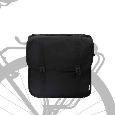 Cykeltaske Sort 40 x 18,5 x 35 cm Polyester