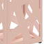 Regn Paraply Stativ Lyserød 15,5 x 15,5 x 49 cm Stål