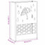 Regn Paraply Stativ Antracit 28 x 12 x 41 cm Stål