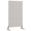 Privatlivsskærm 100 x 50 x 180 cm Cortenstål Rusten