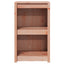 Køkkenskab MEPPEL Brun eg 55 x 55 x 92 cm Massiv fyrretræ