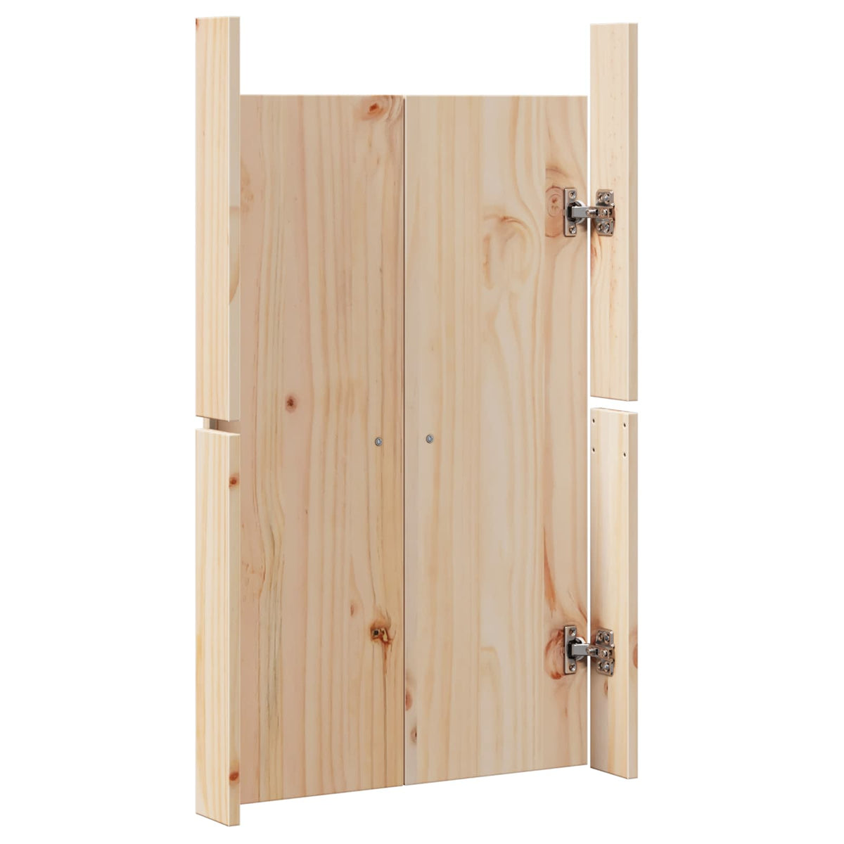 Køkkendør MEPPEL Brun eg 50 x 9 x 82 cm Massivt fyrretræ