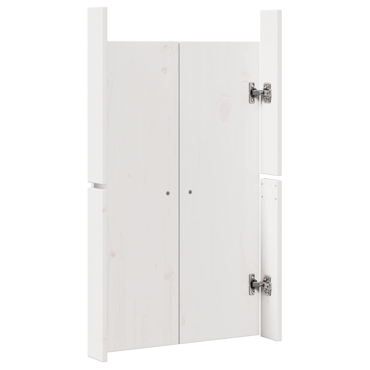 Køkkendør MEPPEL Hvid 50 x 9 x 82 cm Massivt fyrretræ