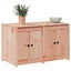 Køkkenskab MEPPEL Brun eg 106 x 55 x 64 cm Massivt fyrretræ