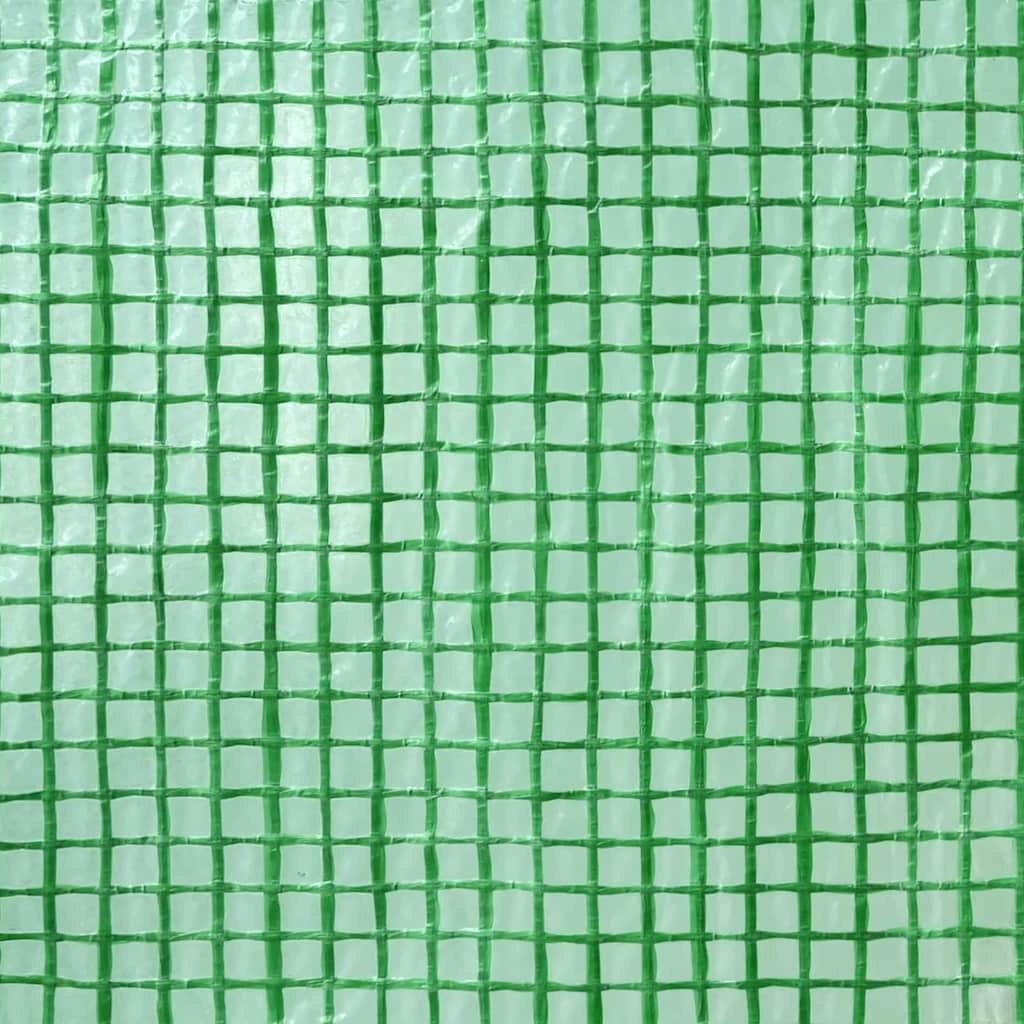 Drivhus med op-poppende ramme Grøn 290 x 290 x 315 cm Jern