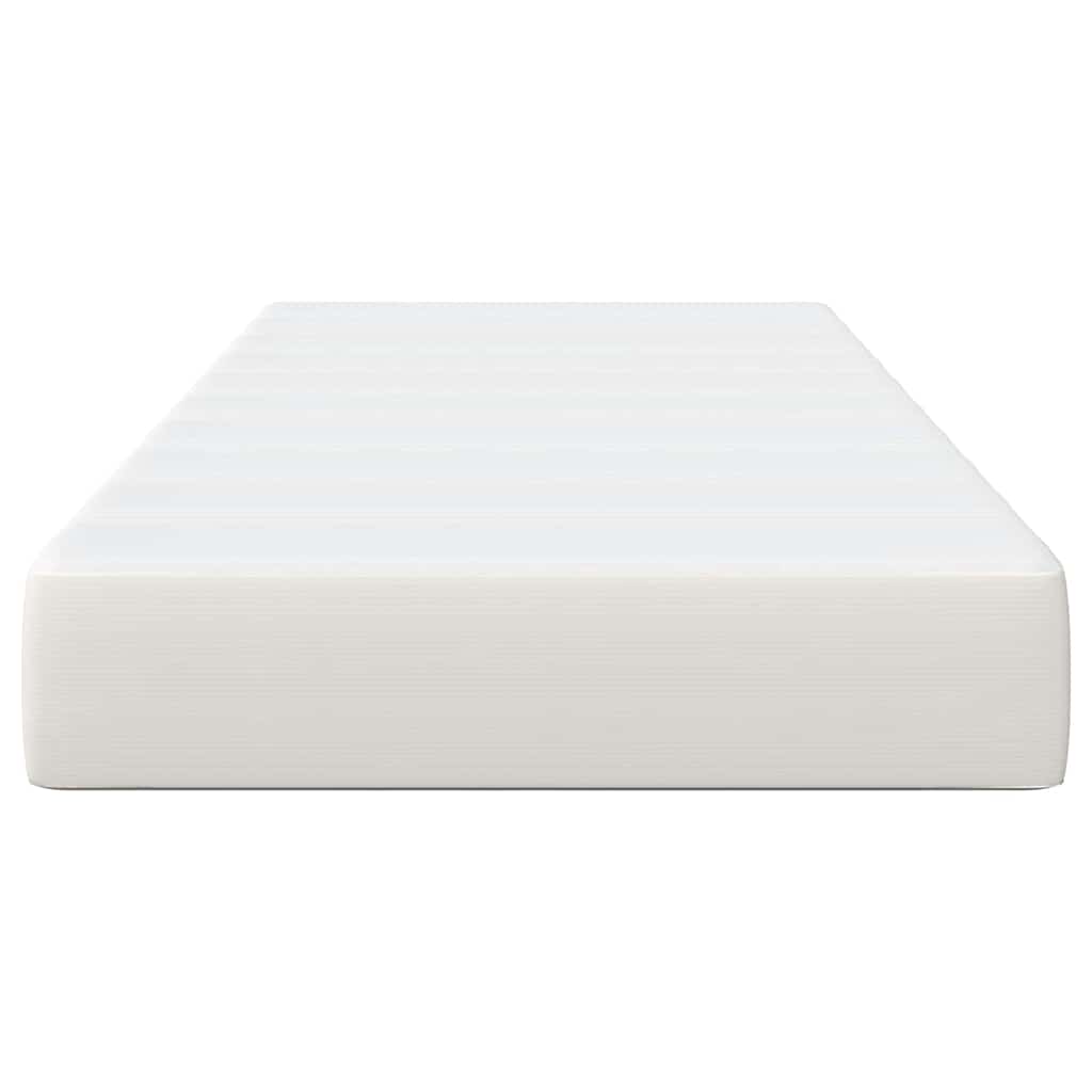 Sengemadras med madras Creme 80 x 200 cm Stof