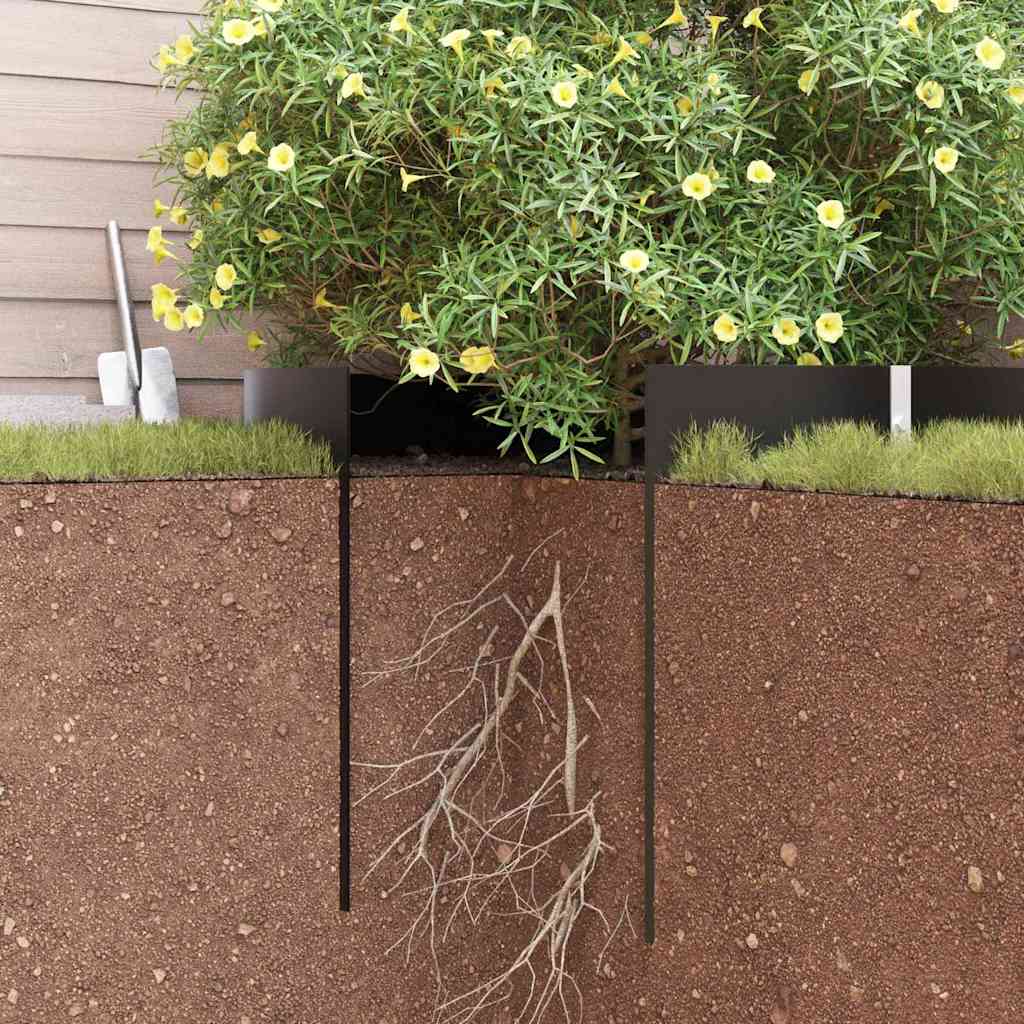 Rodspærre Sort 0,7 x 3 m Polyethylen