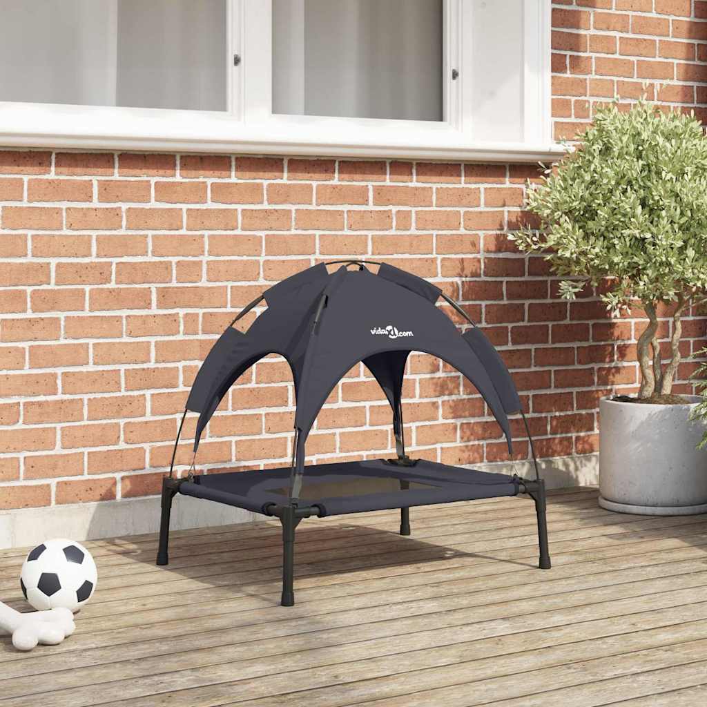 Hundeseng Sort 62 x 48 x 61 cm Stål