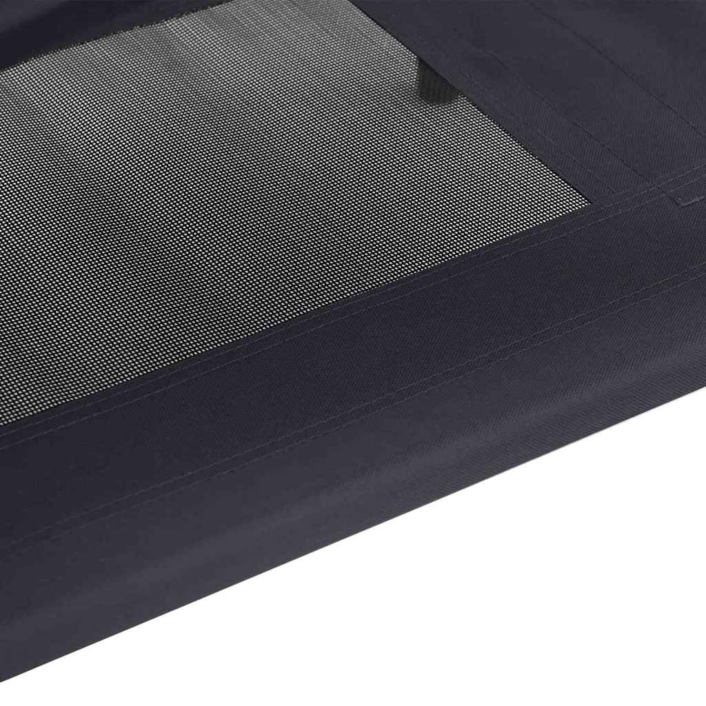 Hundeseng Sort 76 x 62 x 70,5 cm Stål