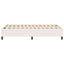 Platform sengestel Creme 120 x 200 cm Velourstof