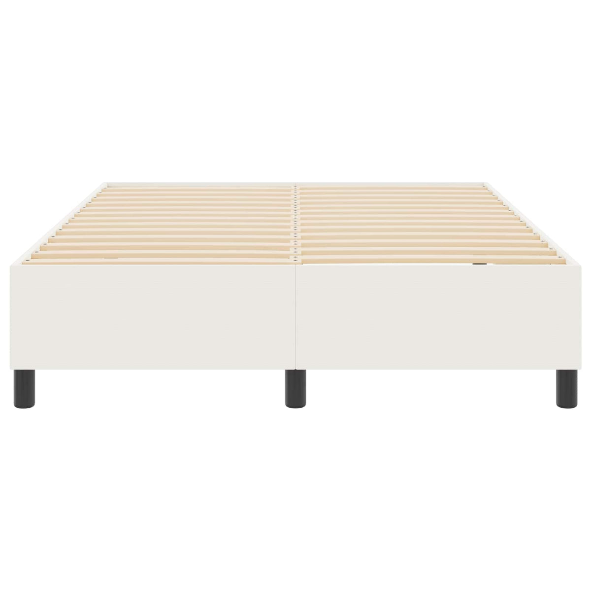 Platform sengestel Creme 140 x 200 cm Velourstof