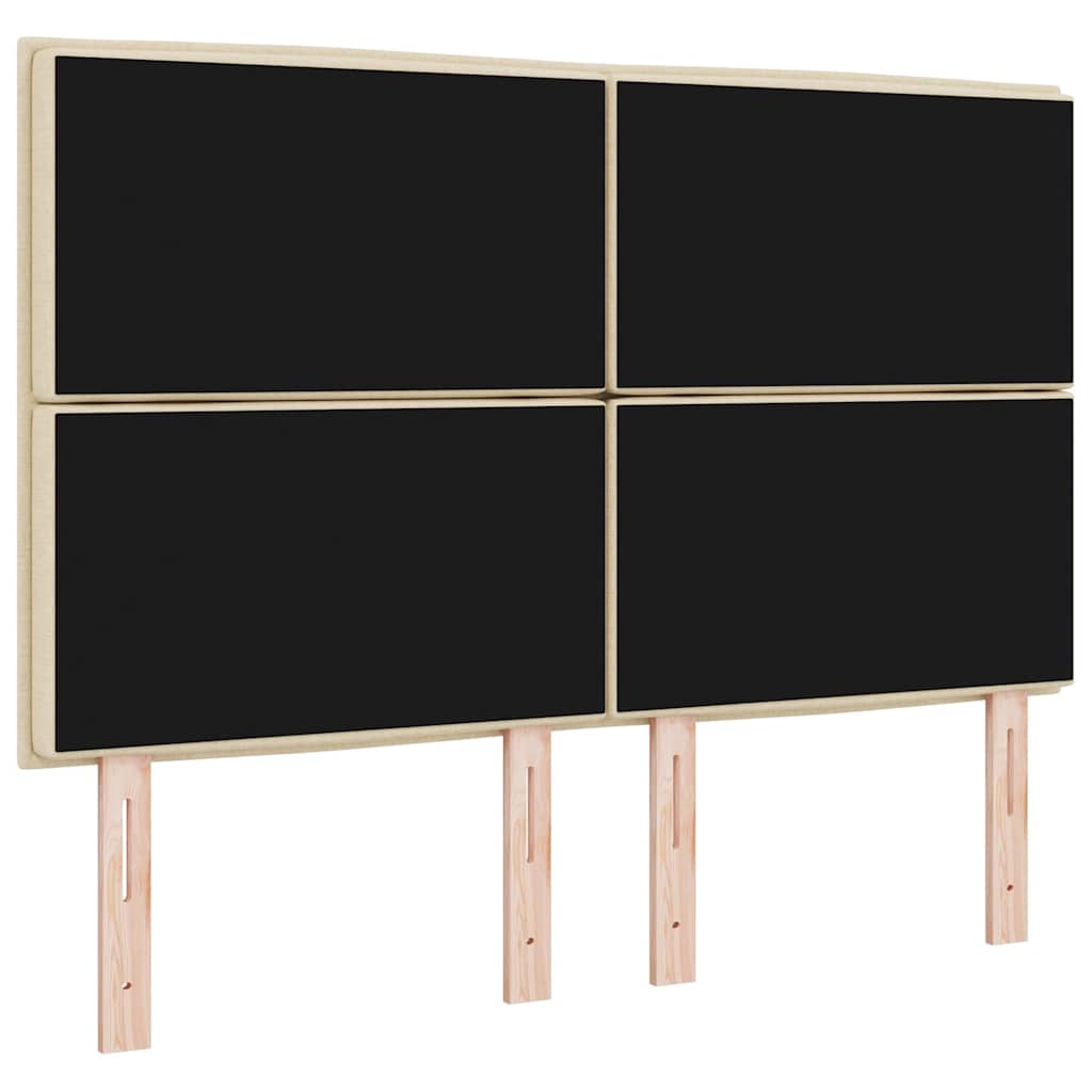 Hovedgærde Creme 160 cm Stof