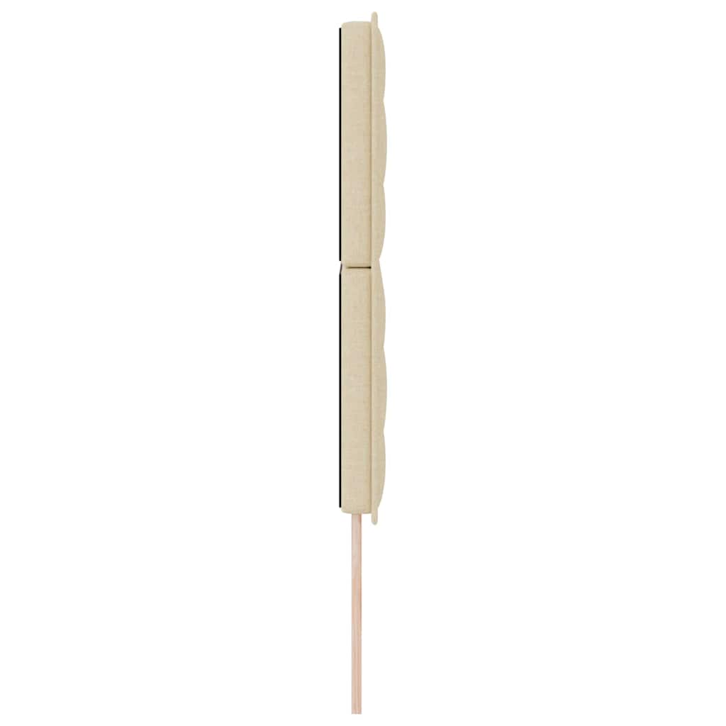 Hovedgærde Creme 160 cm Stof