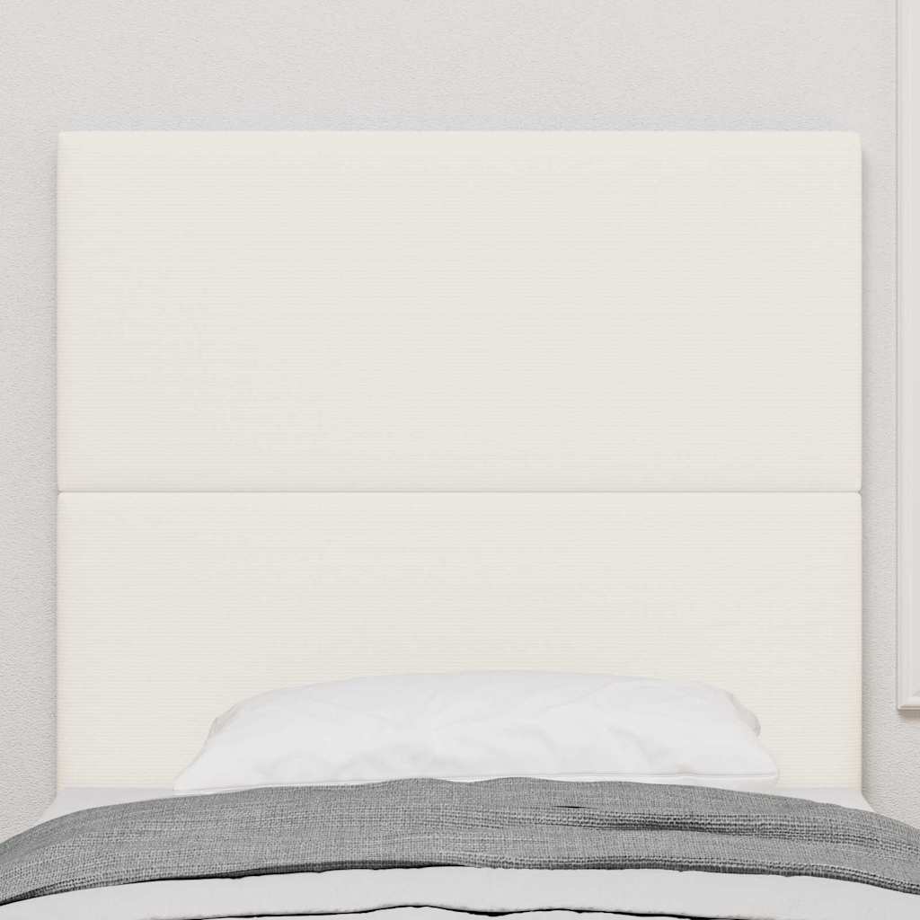 Hovedgærde Creme 80 cm Velourstof