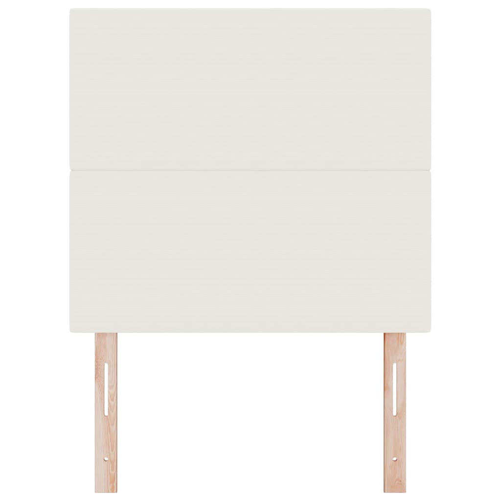 Hovedgærde Creme 80 cm Velourstof