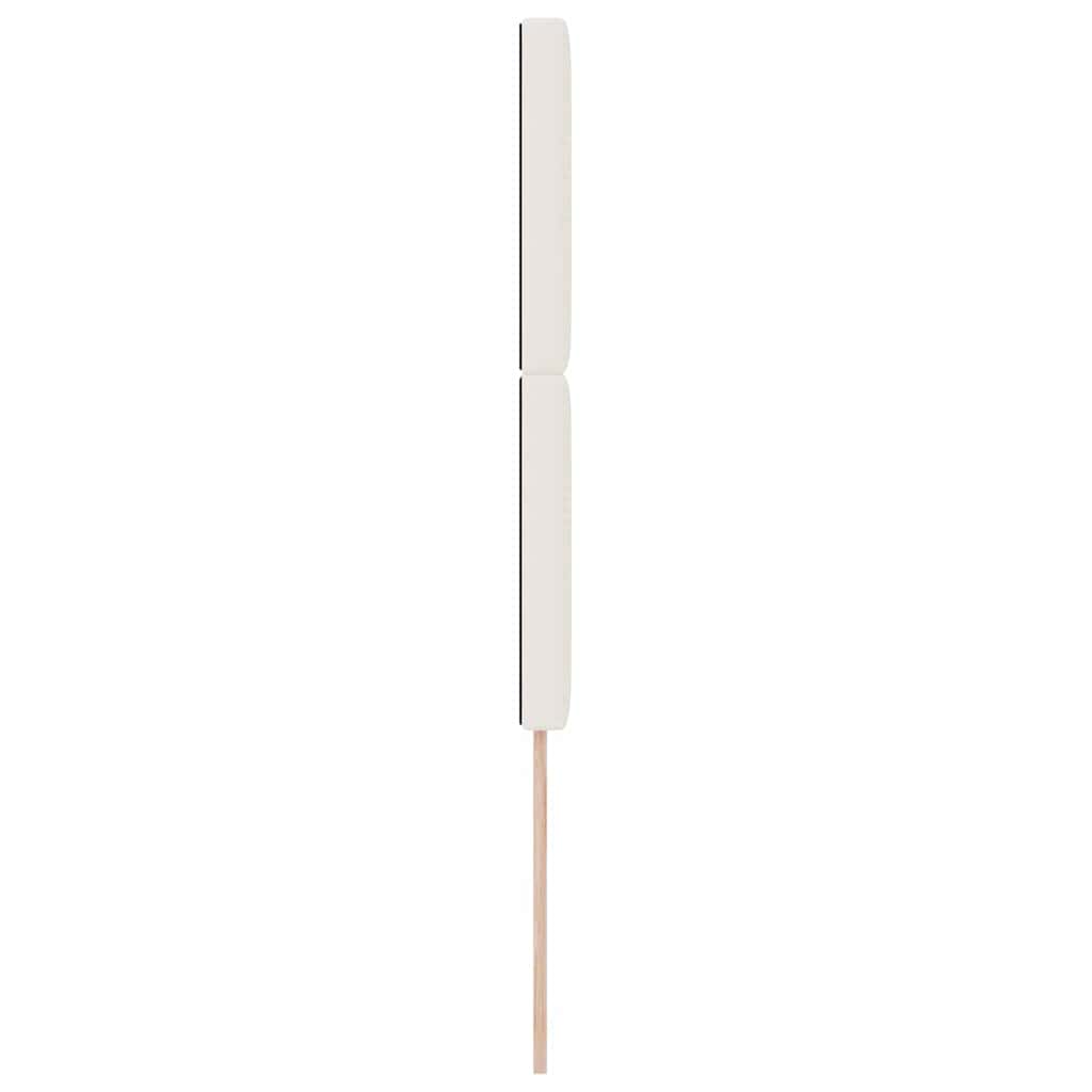 Hovedgærde Creme 80 cm Velourstof