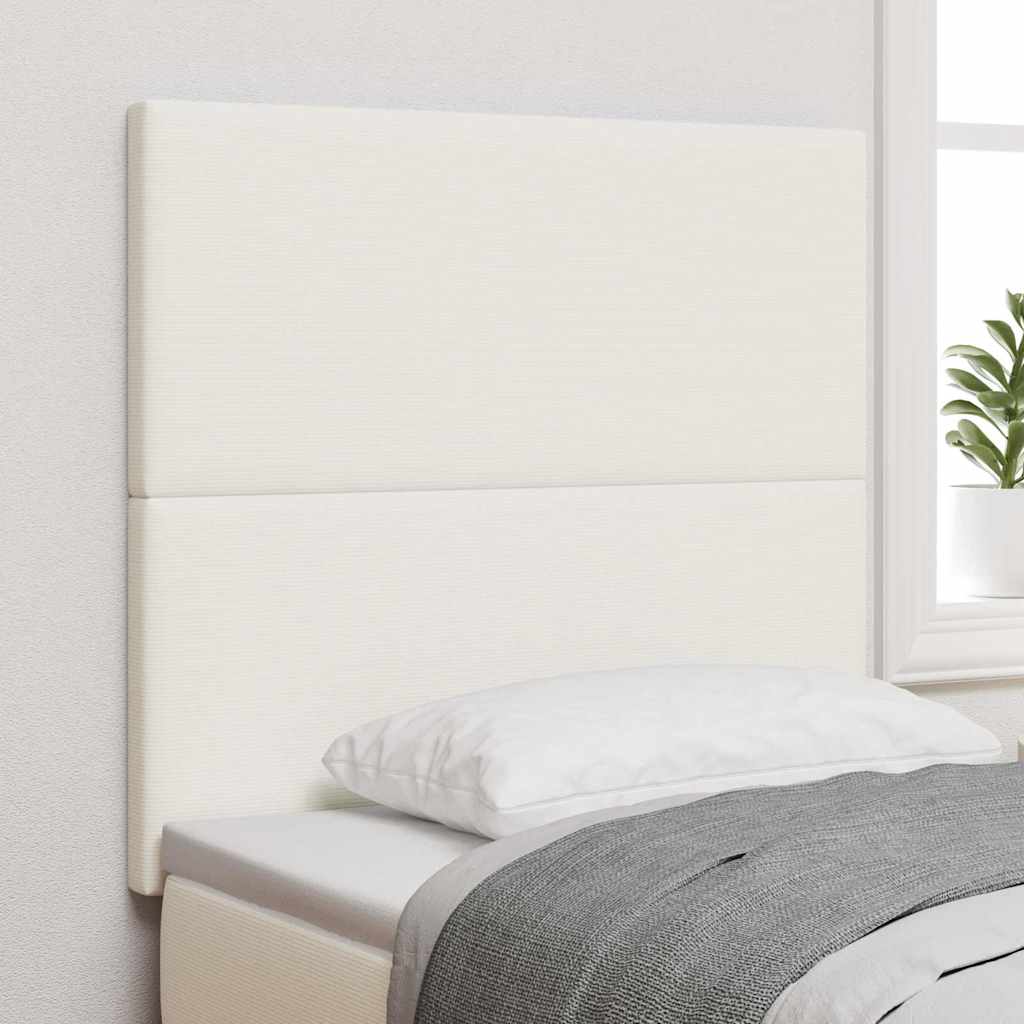 Hovedgærde Creme 100 cm Velourstof