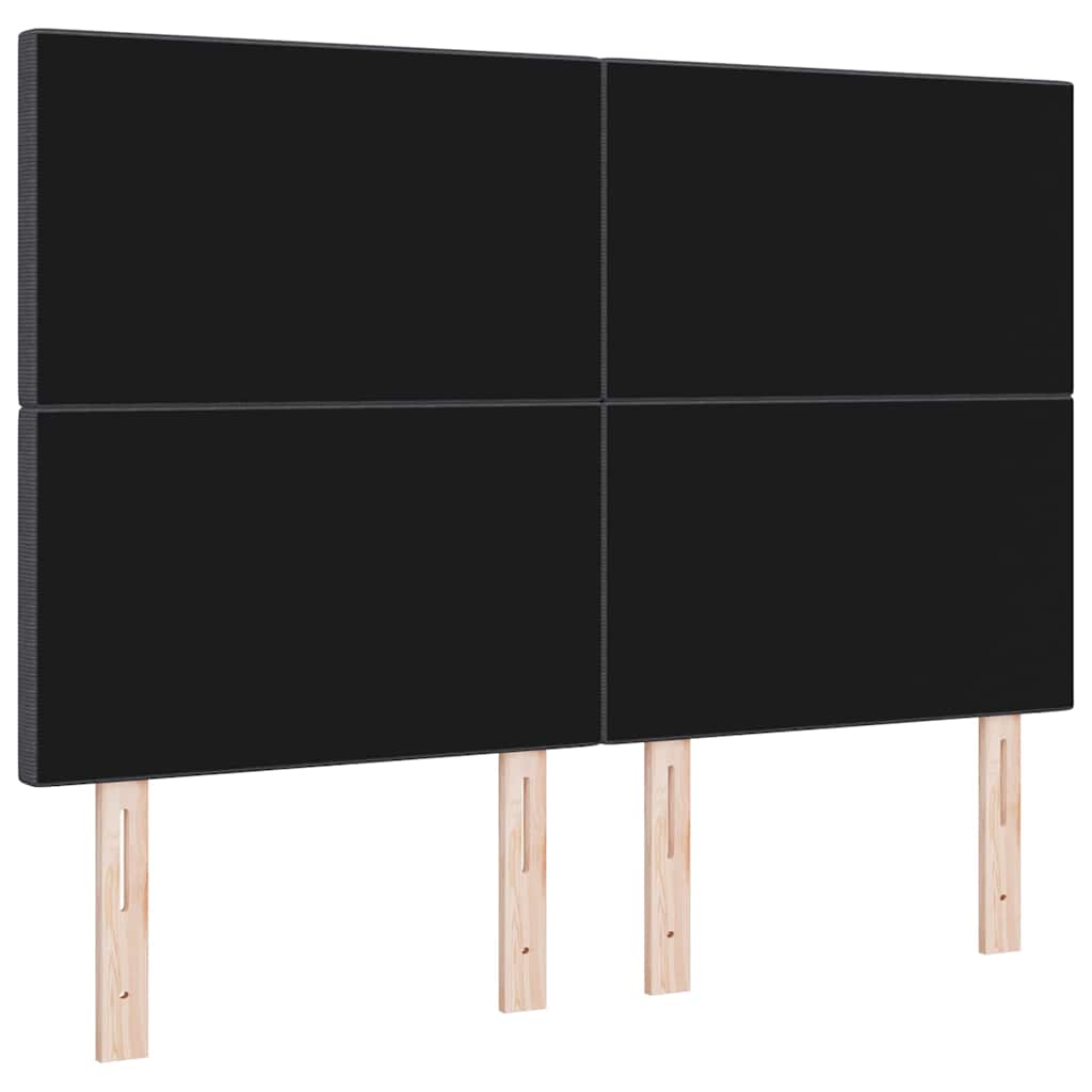 Hovedgærde Mørkegrå 160 cm Velourstof