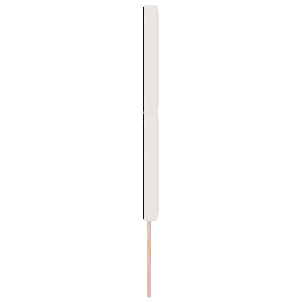 Hovedgærde Creme 160 cm Velourstof