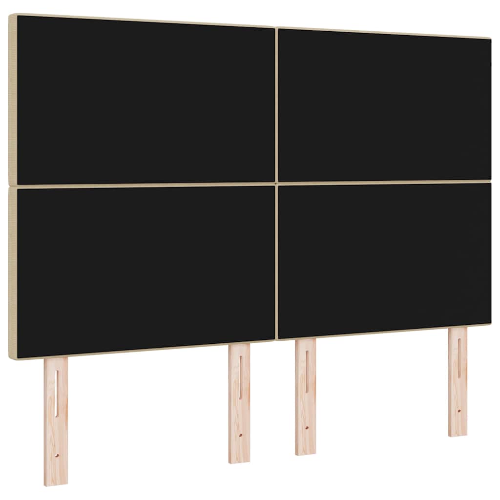 Hovedgærde Lys Grøn Grå 160 cm Velourstof