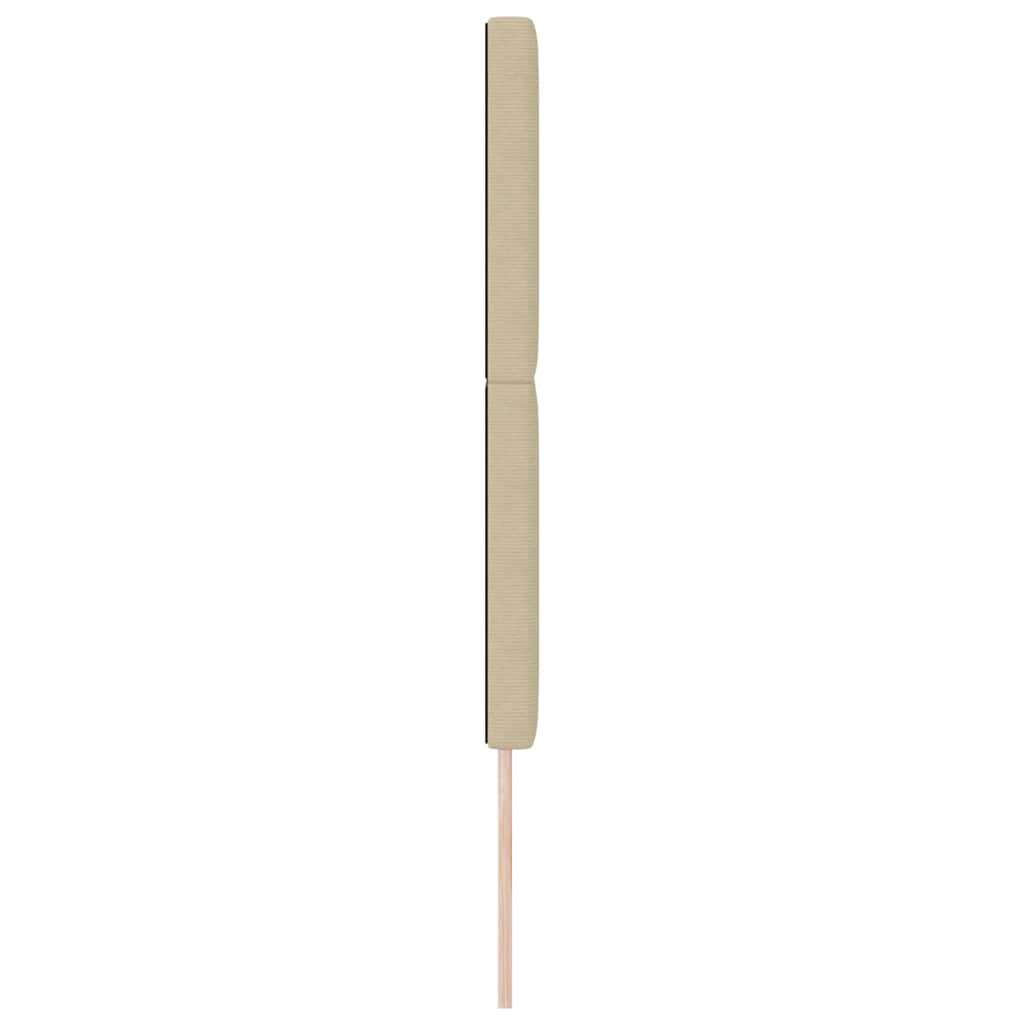 Hovedgærde Lys Grøn Grå 160 cm Velourstof