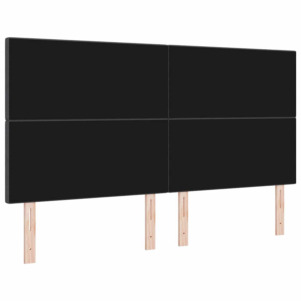 Hovedgærde Mørkegrå 180 cm Velourstof