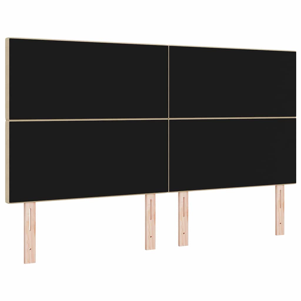 Hovedgærde Lys Grøn Grå 180 cm Velourstof