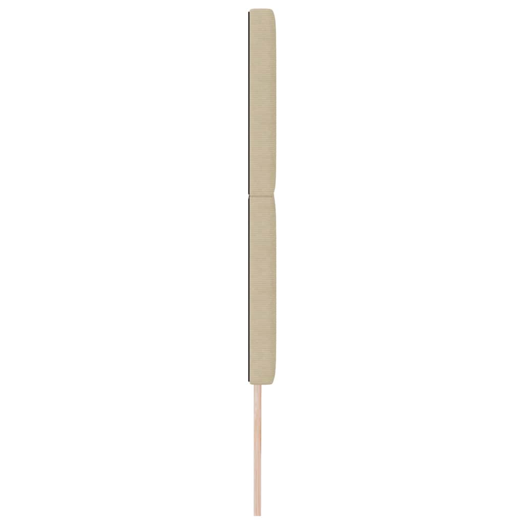Hovedgærde Lys Grøn Grå 180 cm Velourstof