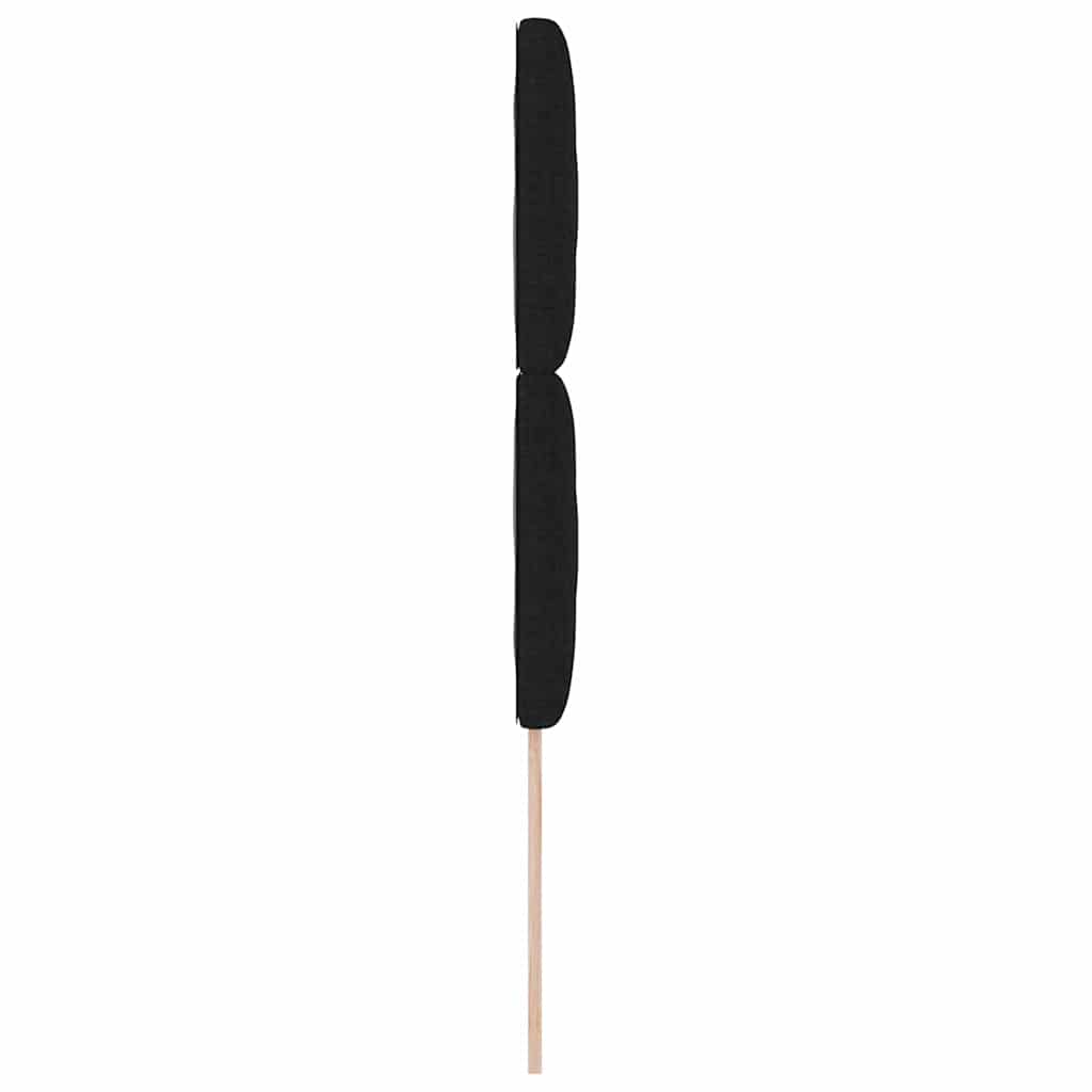 Hovedgærde Sort 90 cm Stof