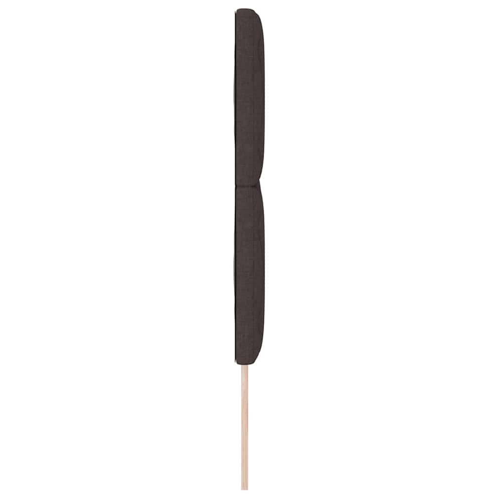 Hovedgærde Mørk Brun 144 cm Stof