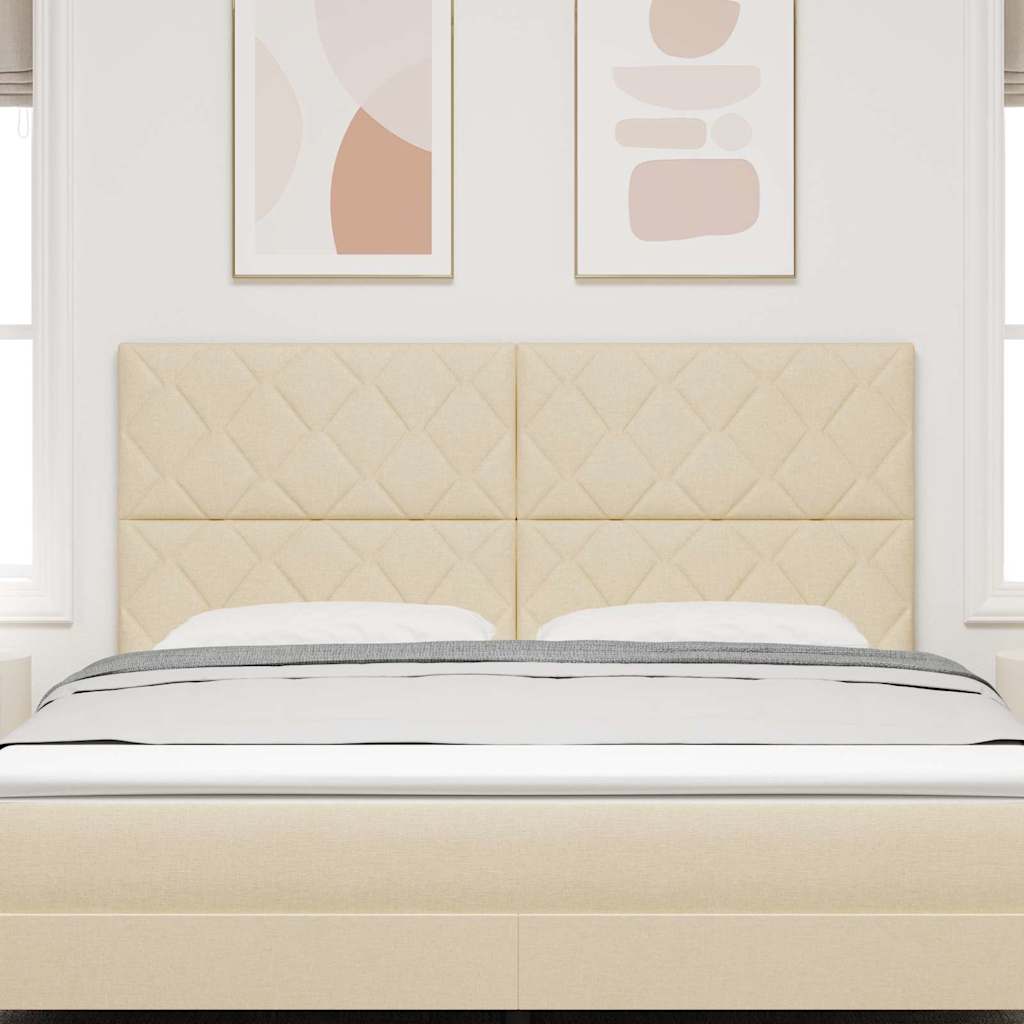 Hovedgærde Creme 180 cm Stof
