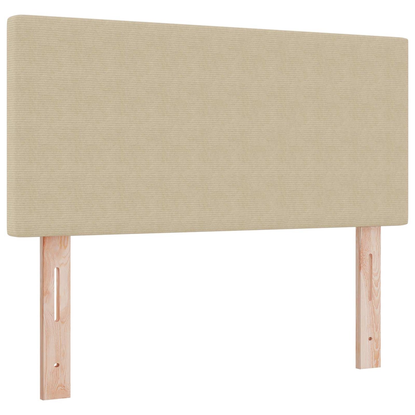 LED sengegavl med LED-lysstrimler Grågrøn 80 cm Velourstof