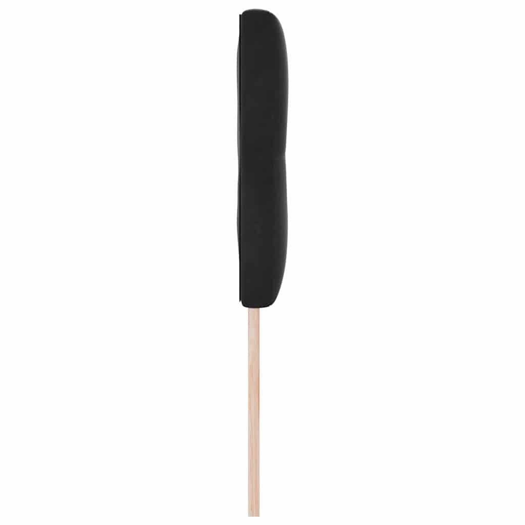 LED sengegavl med LED-lysstrimler Sort 144 cm Fløjl