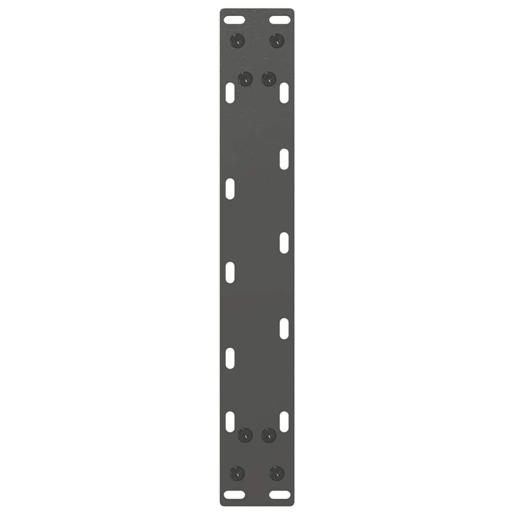 sofabordsben U-formet 2 stk. antracit 30x(30-31) cm stål