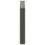 sofabordsben U-formet 2 stk. antracit 60x(42-43) cm stål